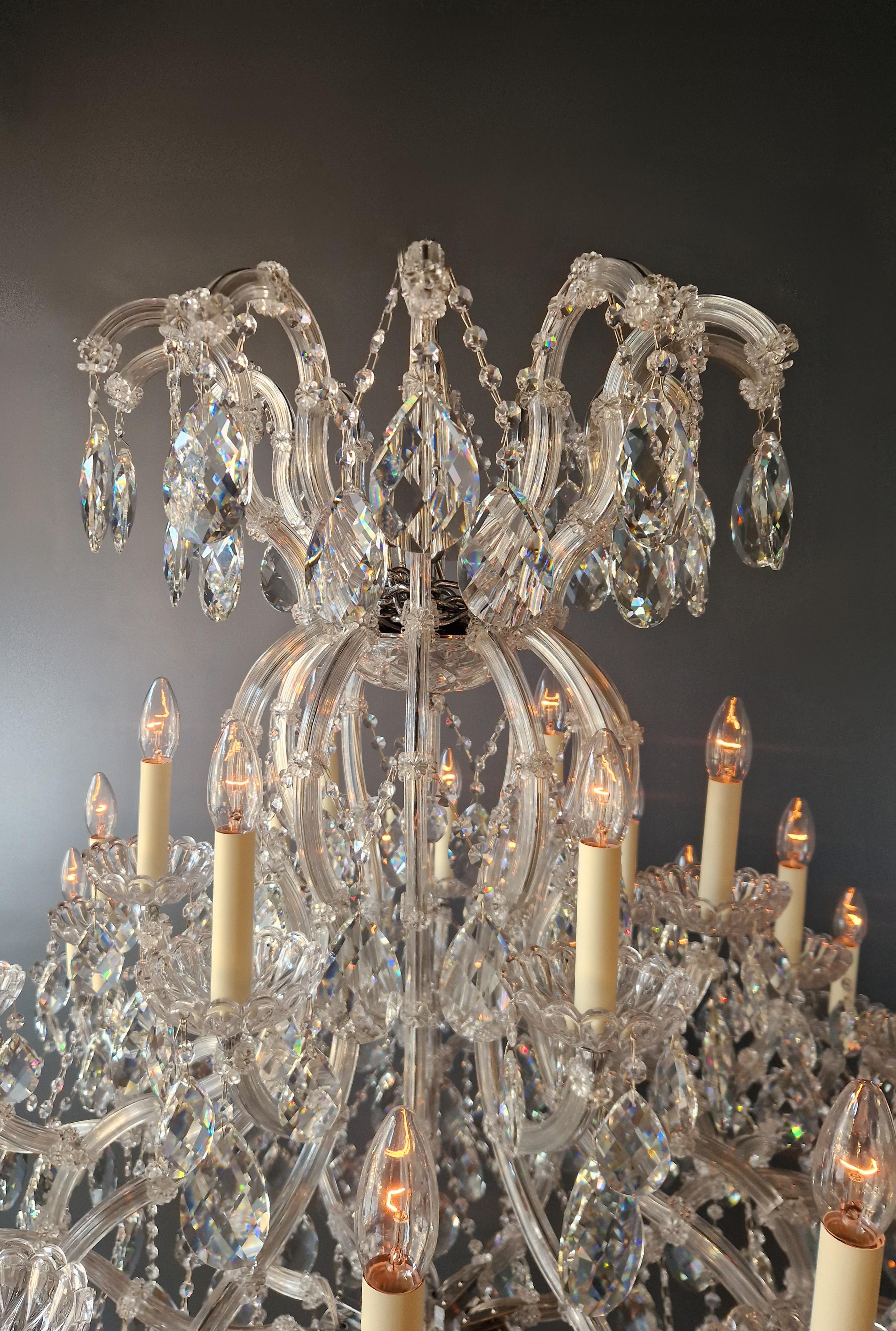 Lampadario moderno in cristallo Art Nouveau Lustre Art Deco New in vendita 12