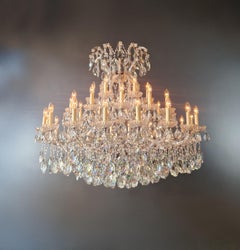 Modern Crystal Chandelier Art Nouveau Lustre Art Deco New