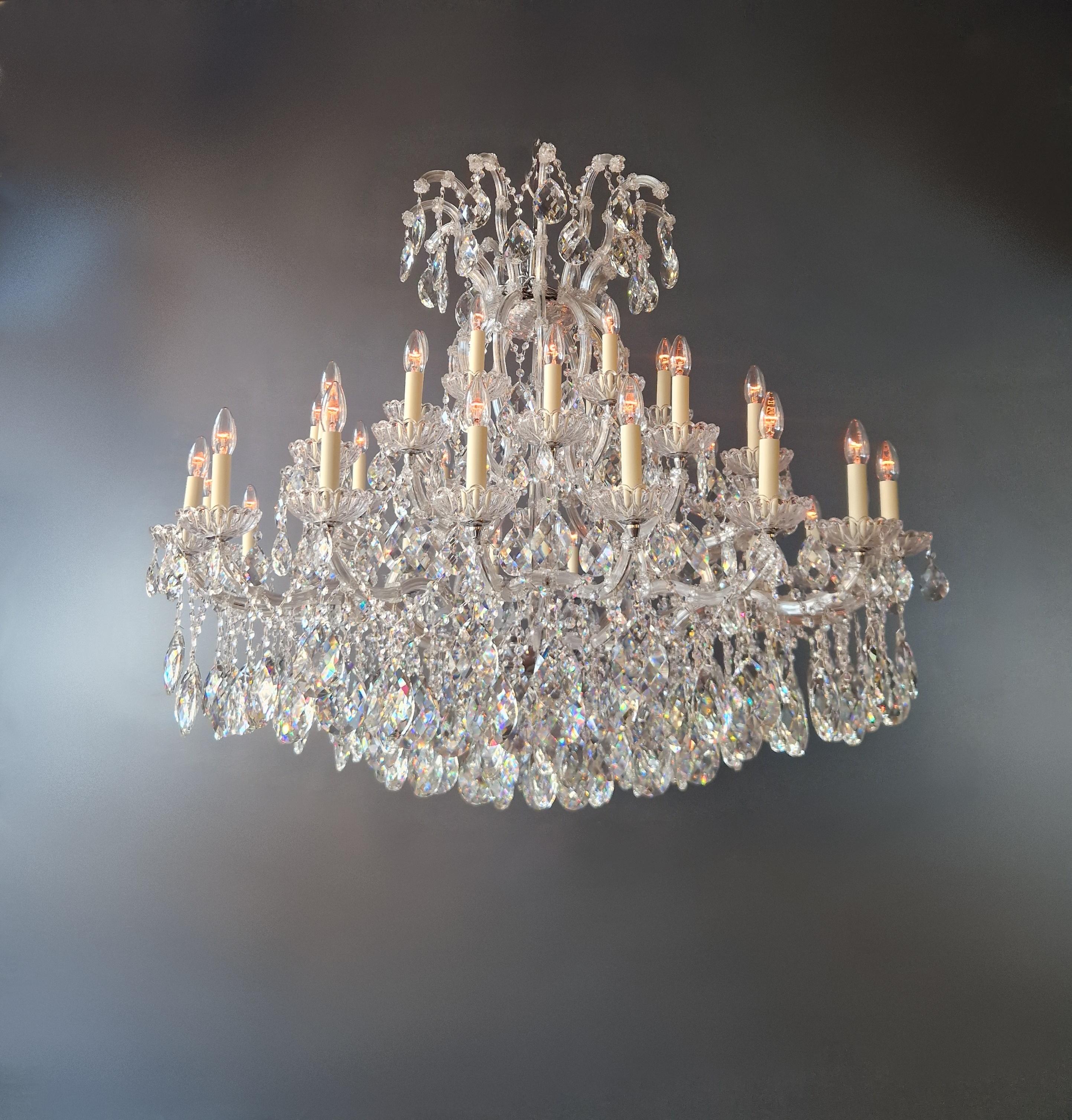 Cristallo Lampadario moderno in cristallo Art Nouveau Lustre Art Deco New in vendita