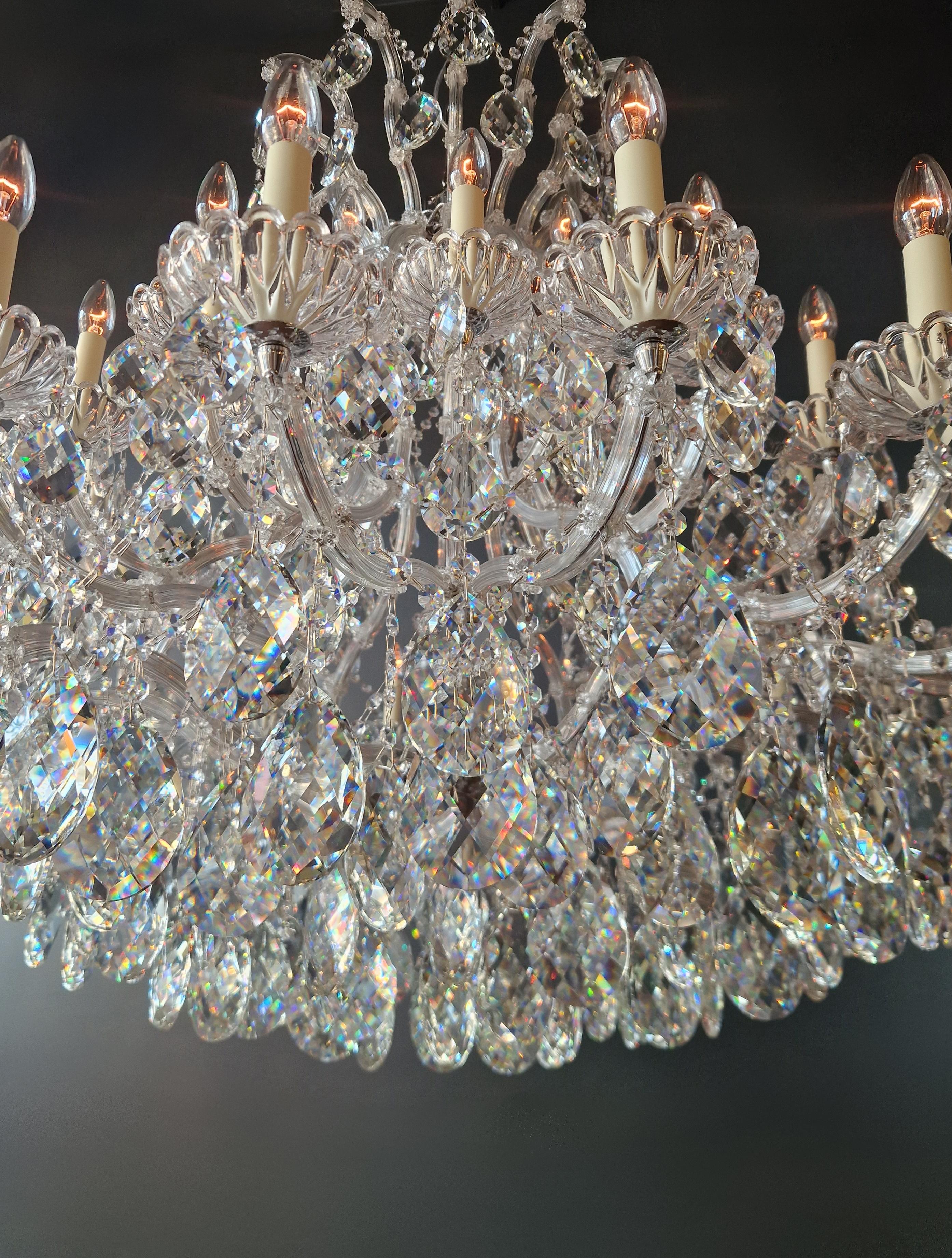 Lampadario moderno in cristallo Art Nouveau Lustre Art Deco New in vendita 3