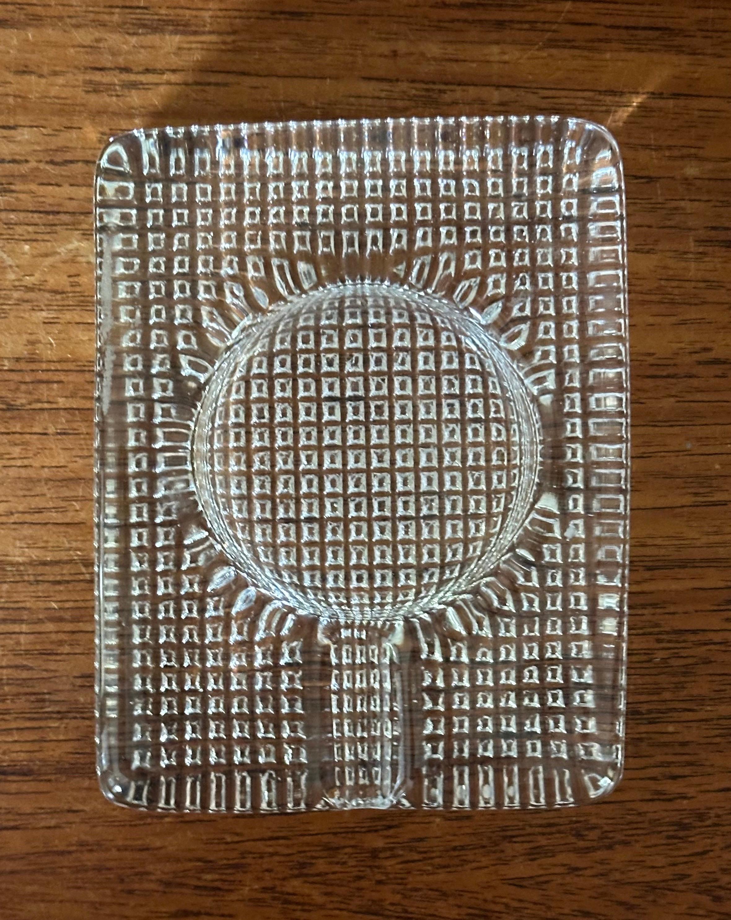 Cenicero de cristal moderno para puros en venta 2