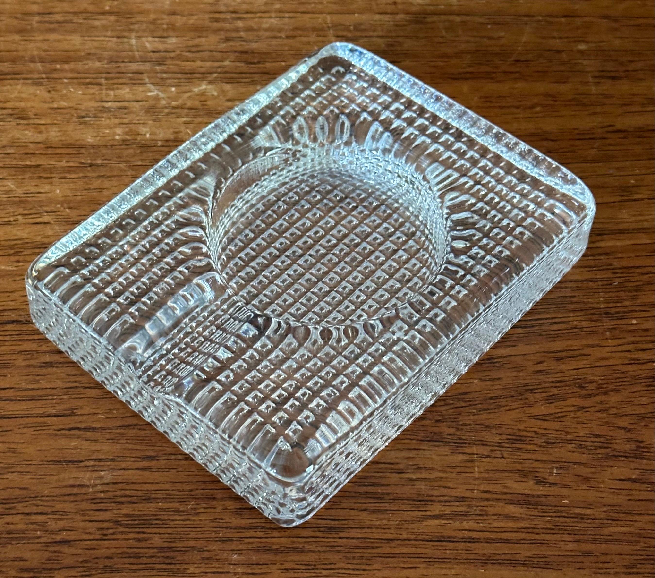 Cenicero de cristal moderno para puros en venta 3