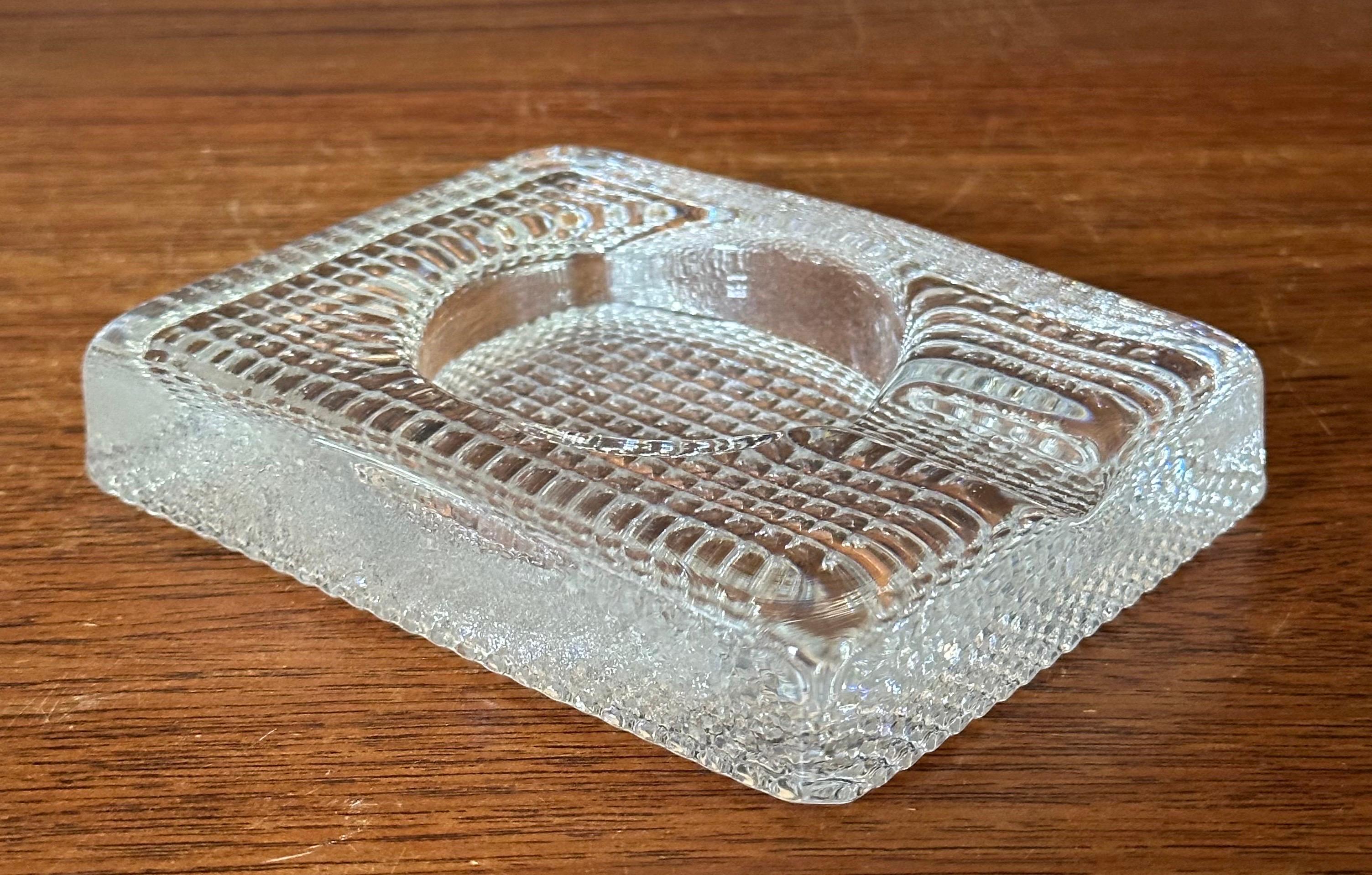 Cenicero de cristal moderno para puros Hecho a mano en venta