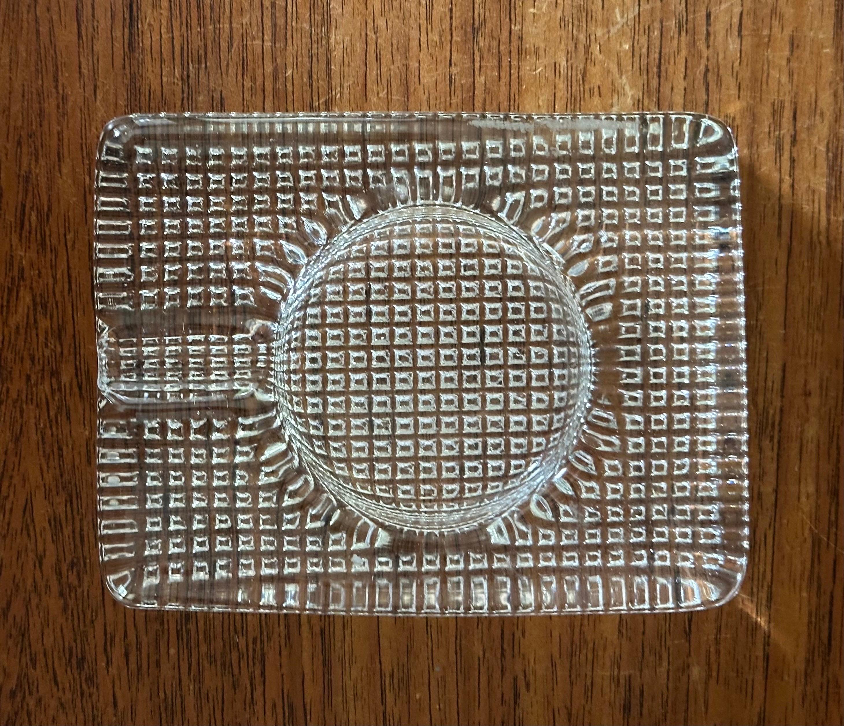 Cenicero de cristal moderno para puros en venta 1