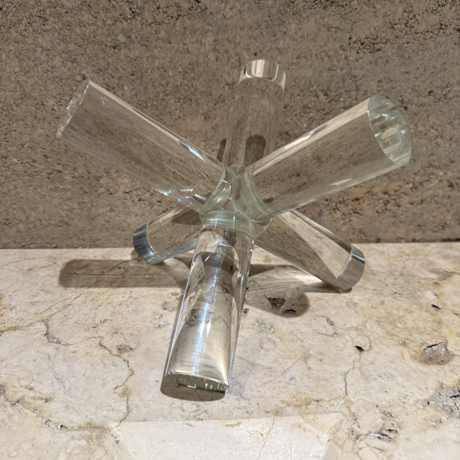 Sujetalibros moderno de cristal Jack Desconocido en venta