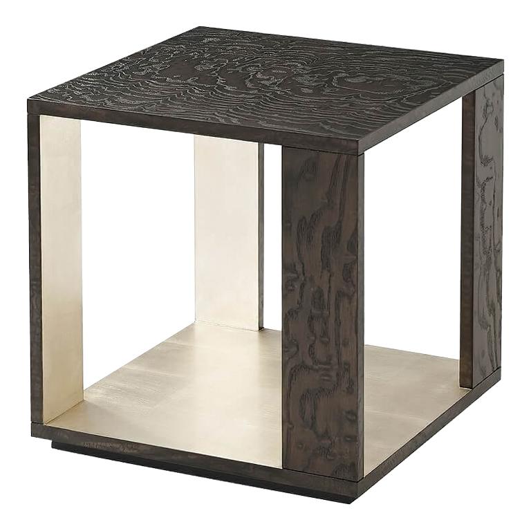 Modern Cube Side Table at 1stDibs