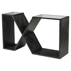 Modern Cubist Console Table