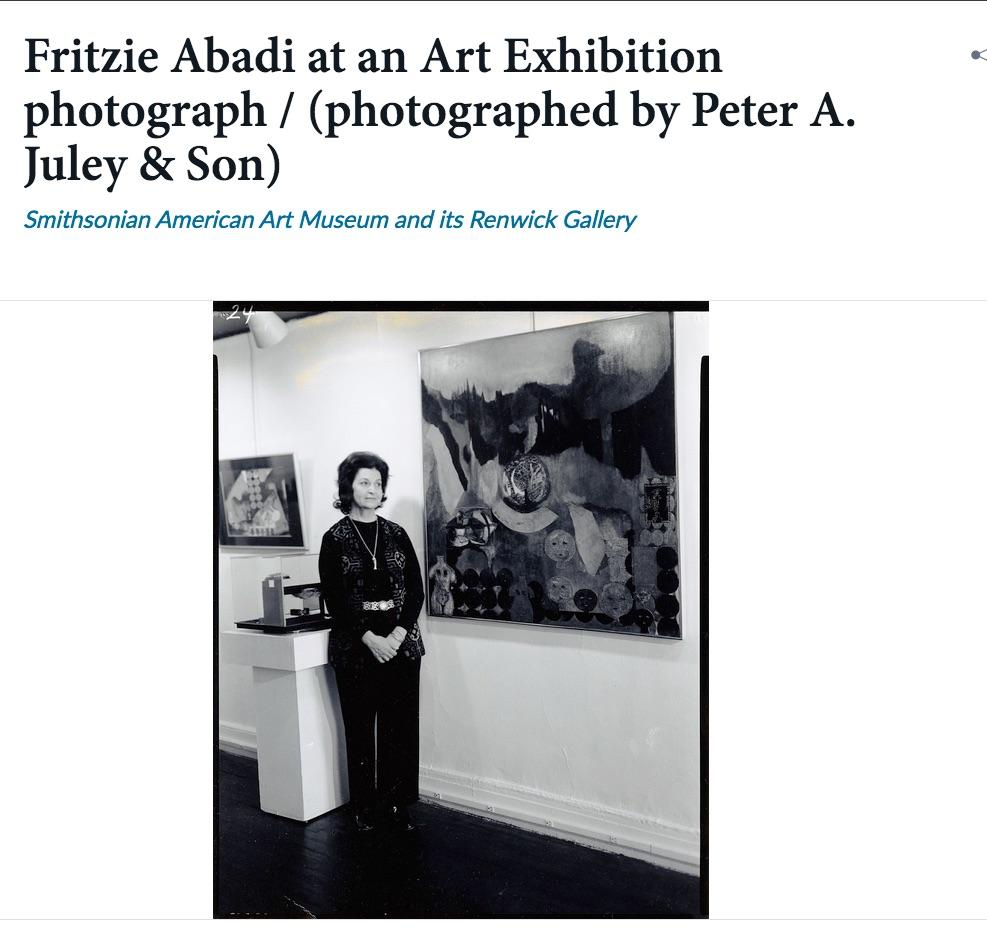 Modernes kubistisches Gemälde in Acryl auf Leinwand von Fritzie Abadi, New York 2001 im Angebot 3