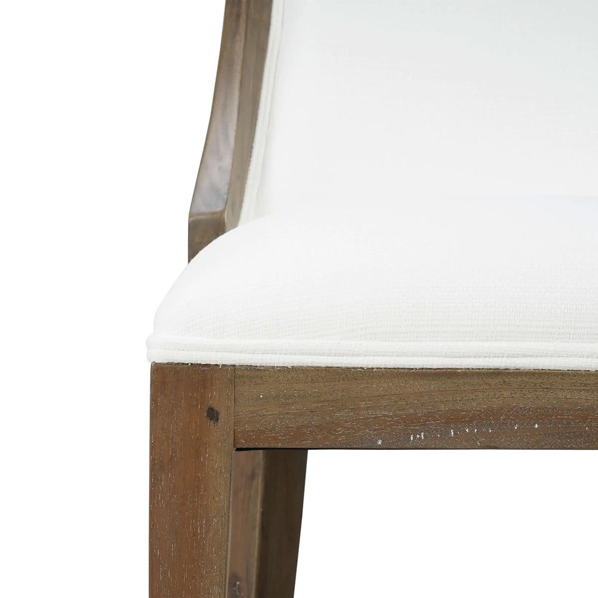 Moderne Esszimmerstühle mit gebogener Rückenlehne (2er-Set) im Angebot 3
