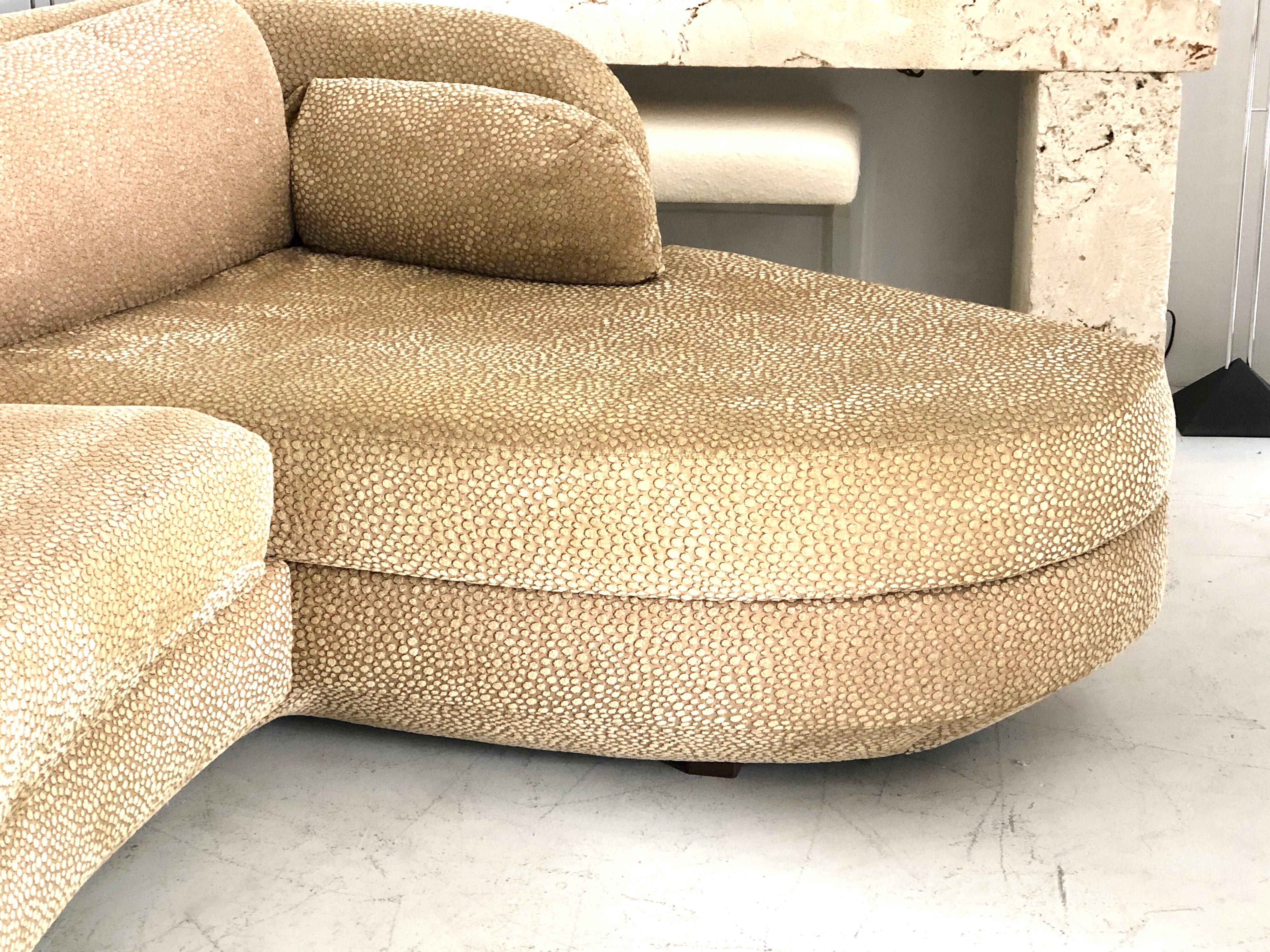 round chaise sectional sofa