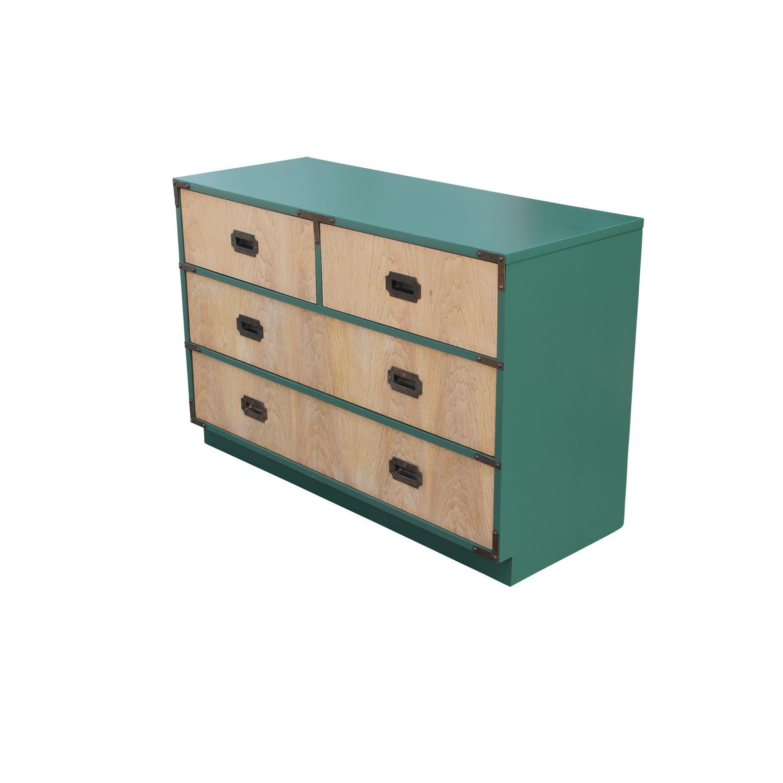 green chest of drawers
