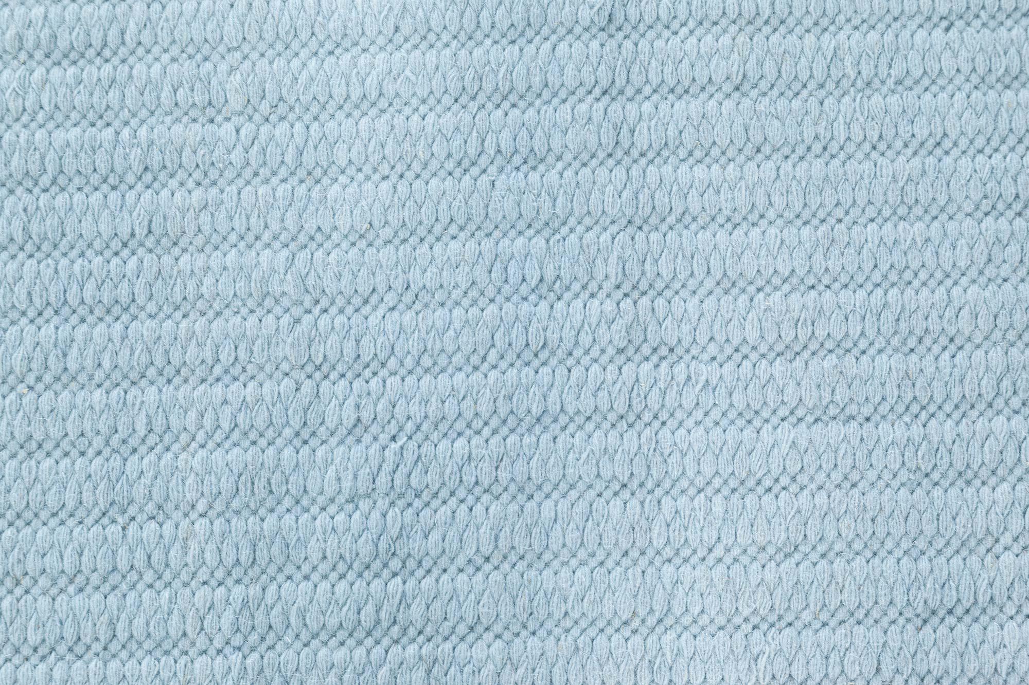 Indian Modern Custom Flat Weave Runner by Doris Leslie Blau For Sale