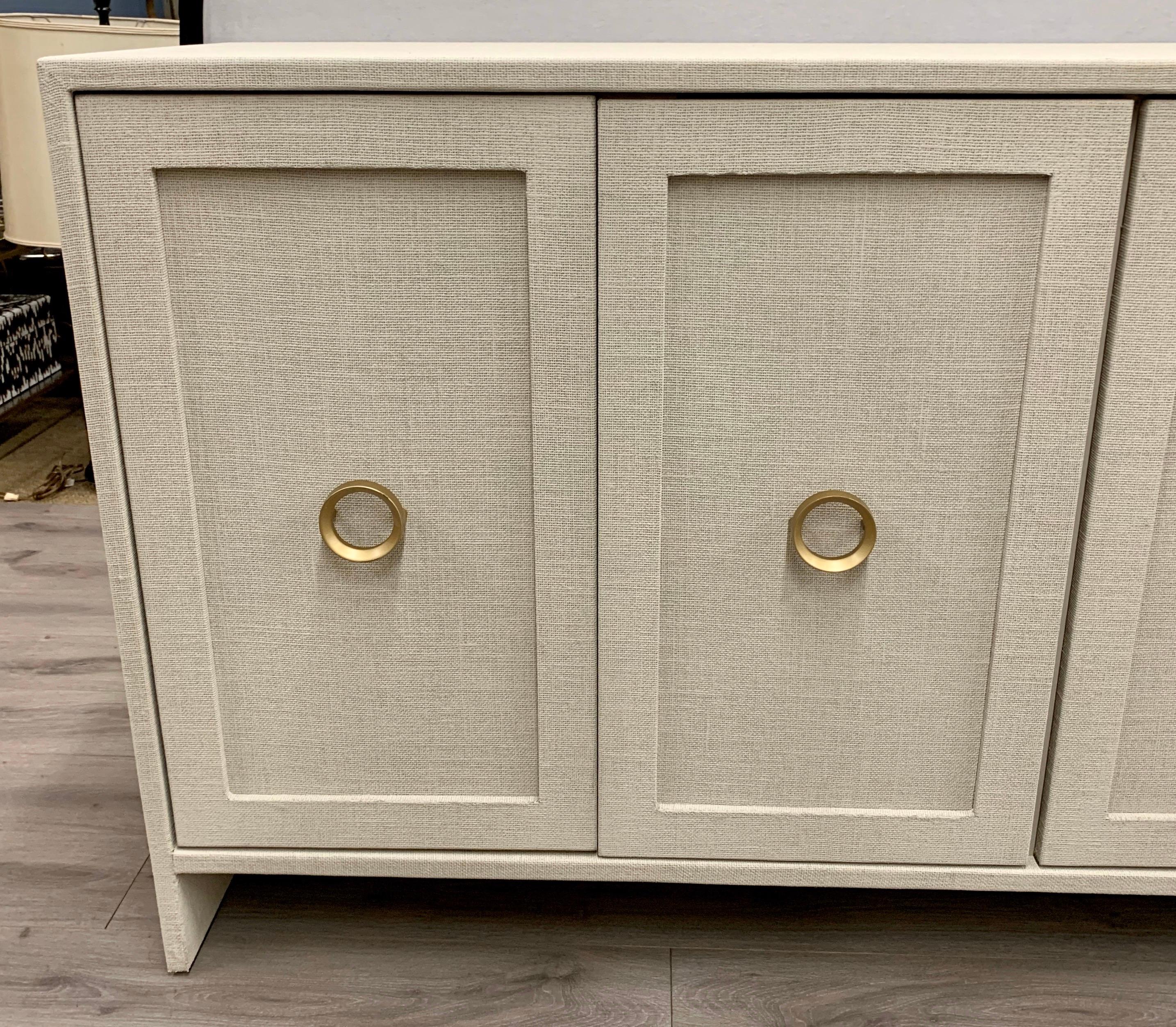 linen credenza