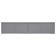 Modern Custom Grey Floating Sideboard
