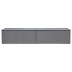 Modern Custom Grey Floating Sideboard