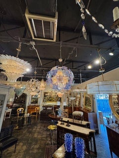 Modern Custom Multi-Colored Murano Sputnik Chandelier