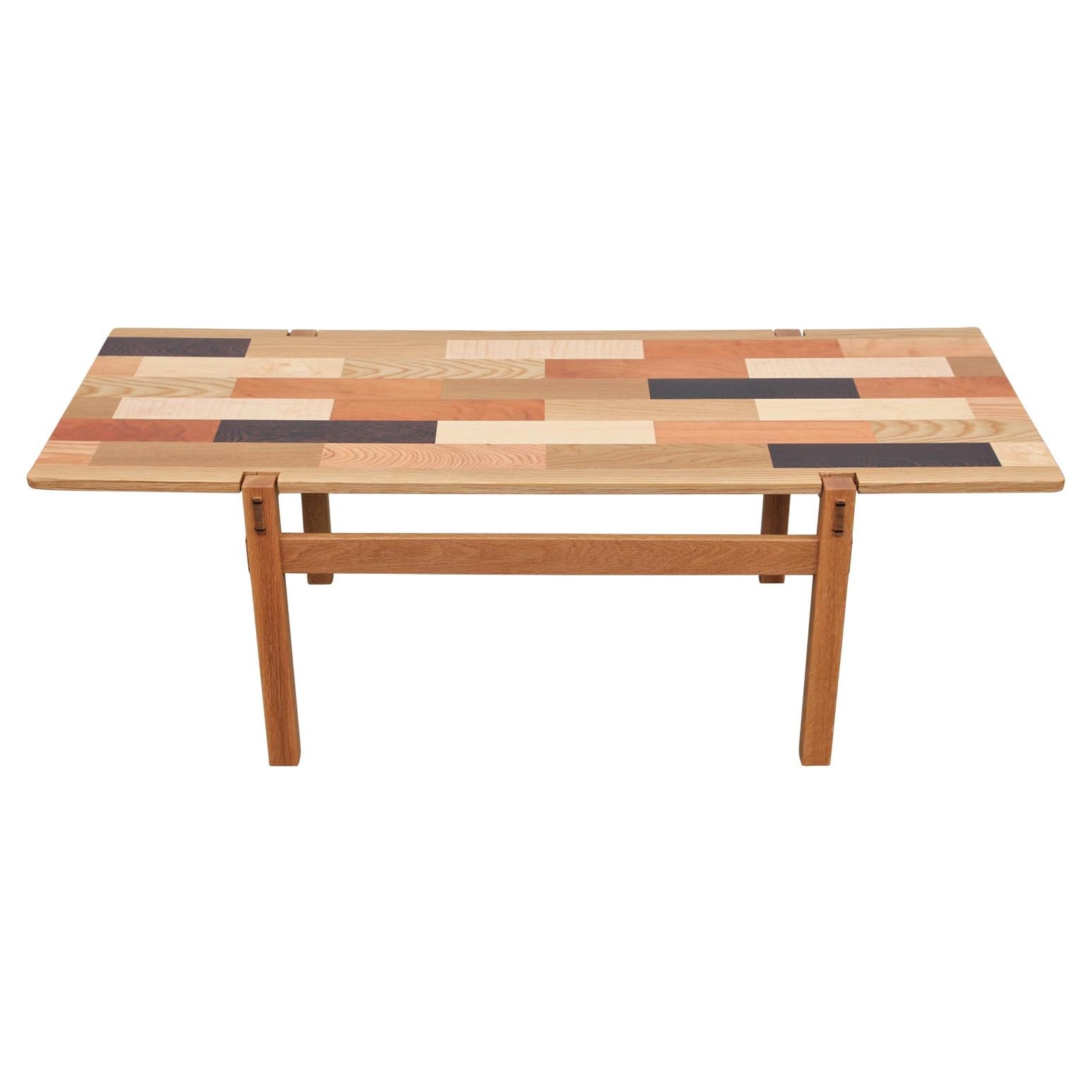 Modern Custom Norm Stoeker Multi-Colored Coffee Table