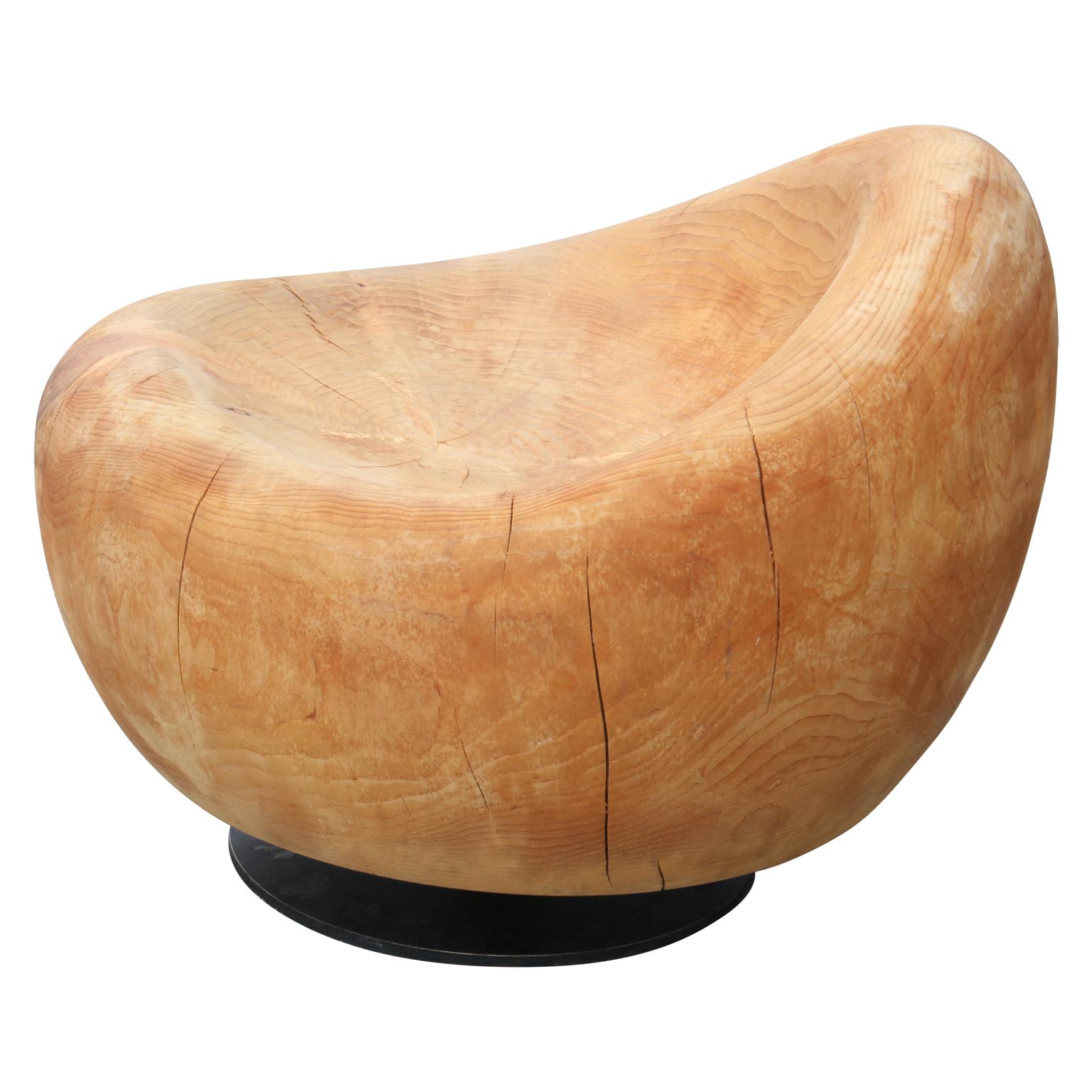 egg shaped swivel chair