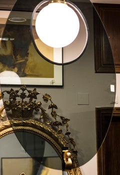 Modern Customized Goldedbronze Golf Ball Crystal, Opaline Globe Hermes Chandelier