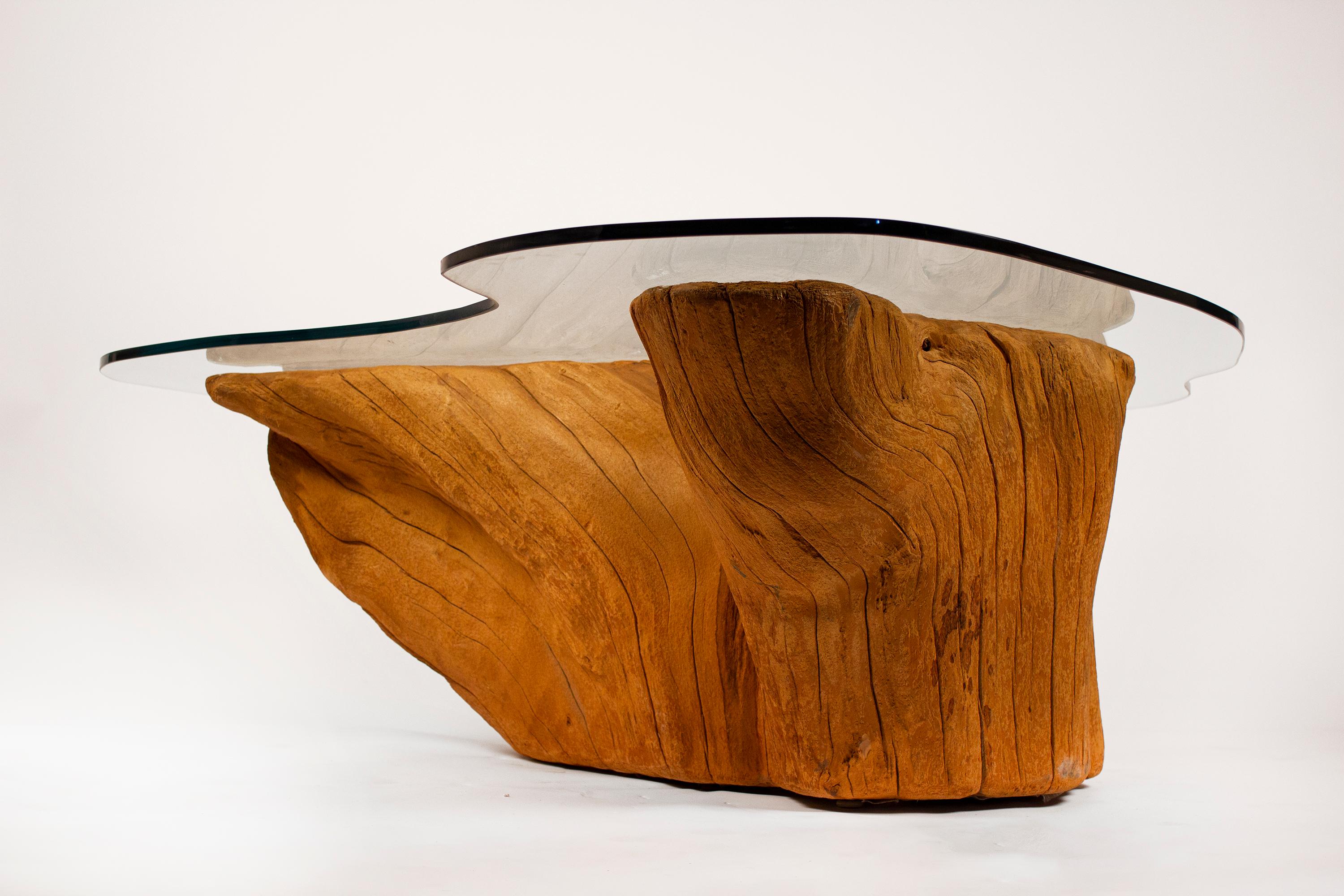 cypress tree coffee table