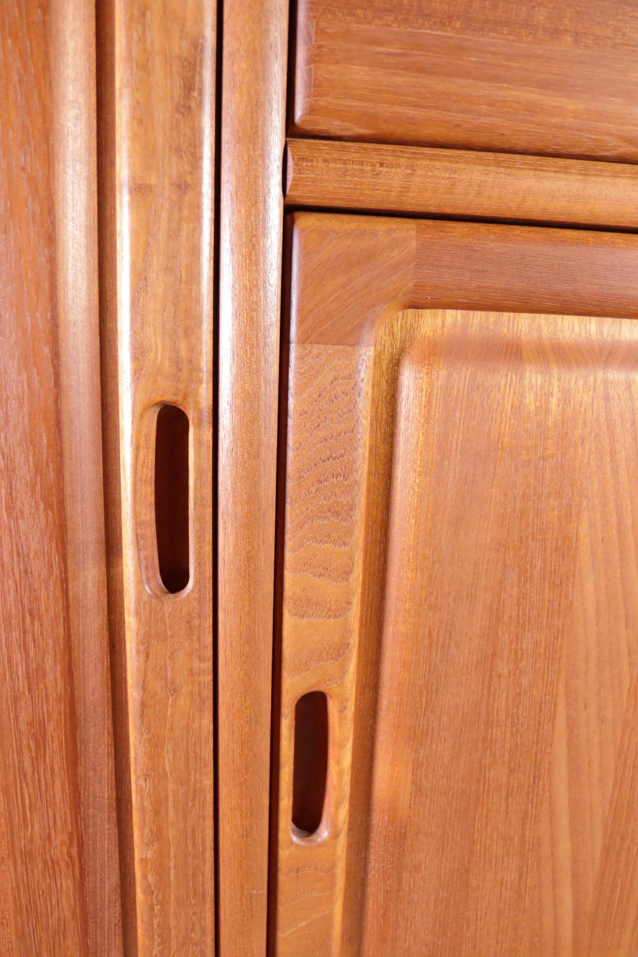 Modern Danish Design Dyrlund Frederiksborg Highboard Teak, 1995 1