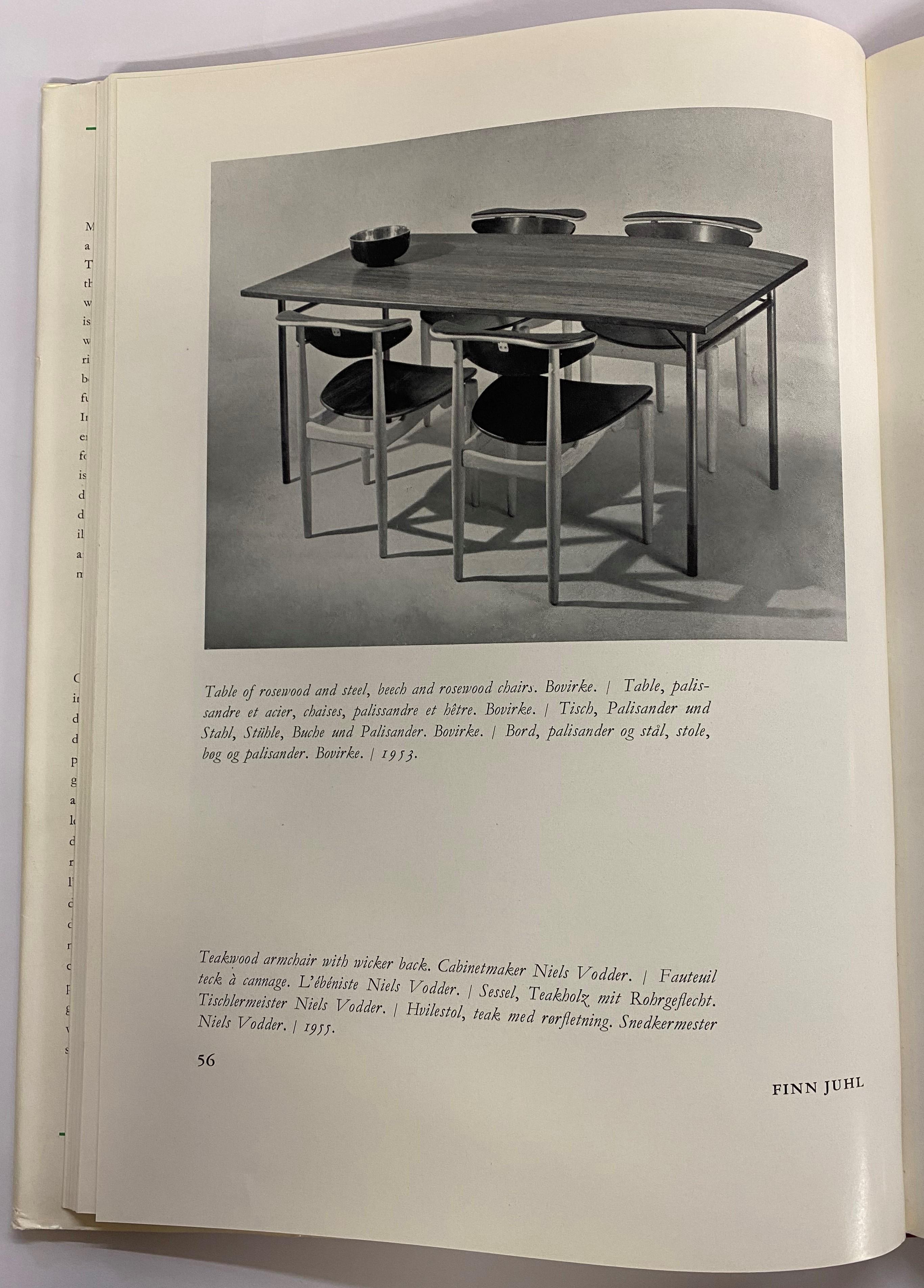 Modern Danish Furniture by Esbjorn Hiort (Book) In Good Condition For Sale In North Yorkshire, GB