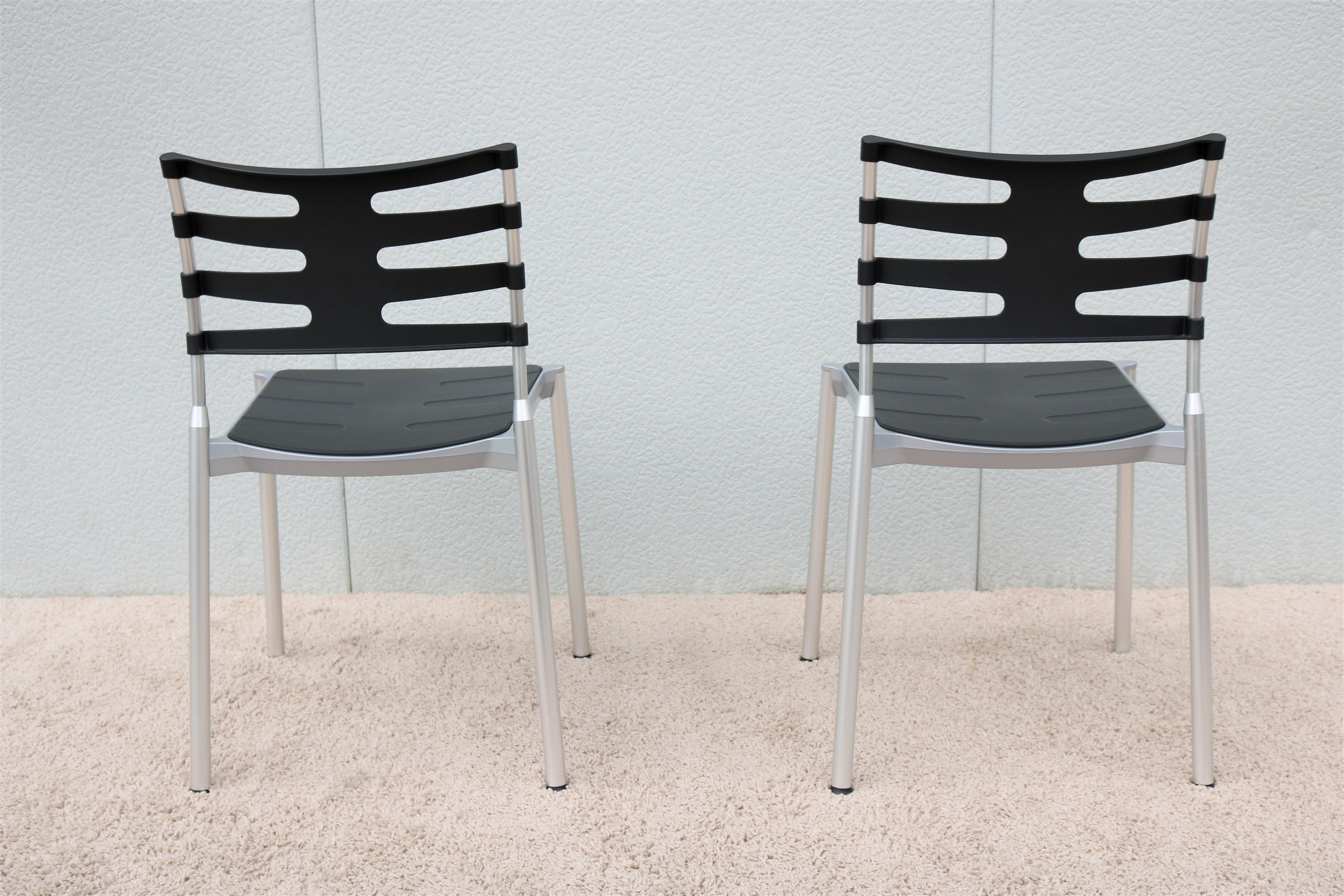 Modern Danish Kasper Salto for Fritz Hansen Ice Outdoor Dining Chairs, Set of 10 For Sale 7