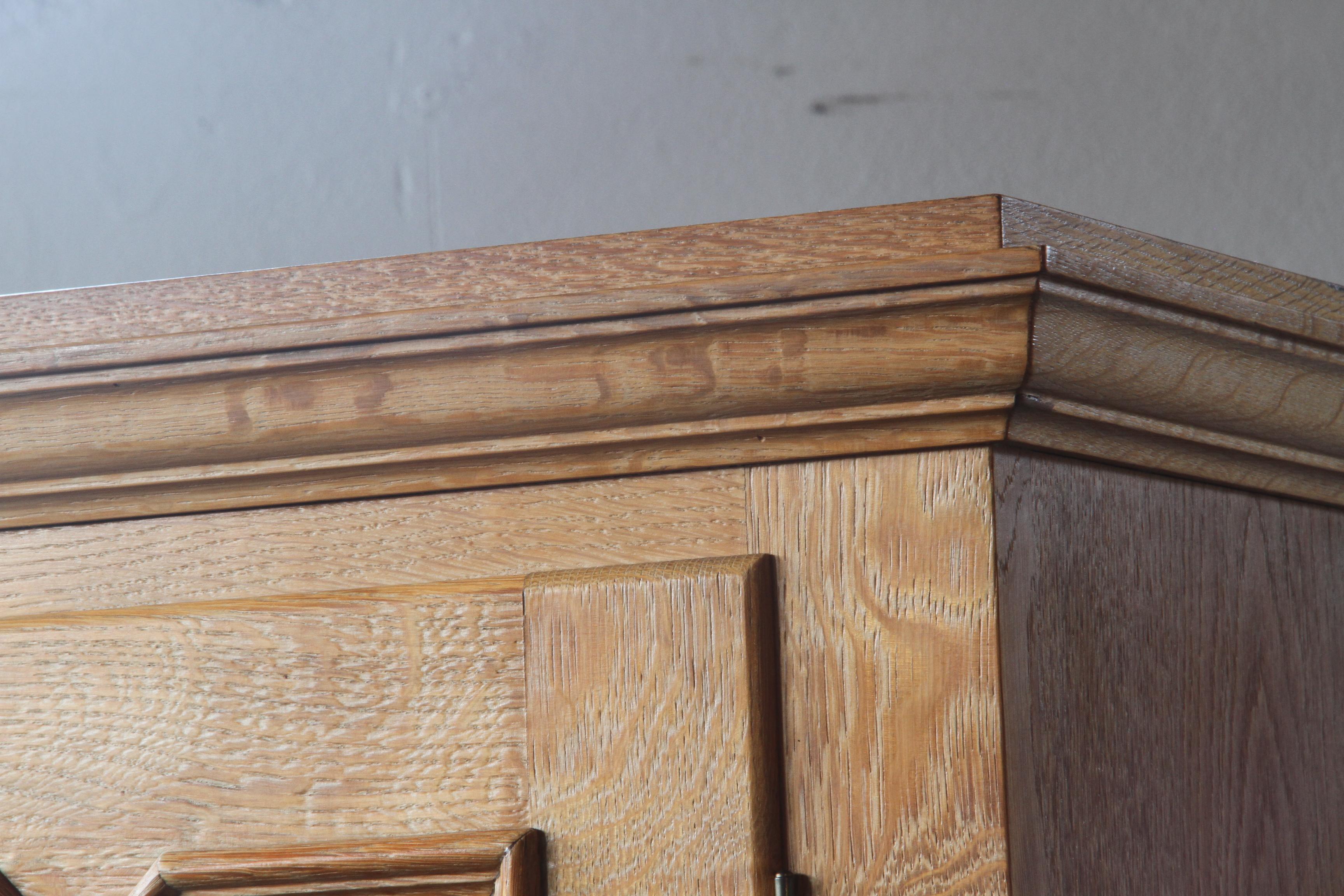 Mid-20th Century Modern Danish Oak Cabinet style of Henning Kjærnulf, 1960s