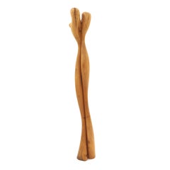 Modern Danish Organic Beech Sculpture by Ulrika Marseen Signed and Dated 1984