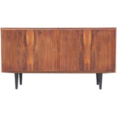 Modern Danish Poul Hundevad Rosewood Credenza or Sideboard