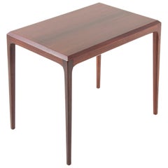 Modern Danish Rosewood Side Table by Johannes Andersen for CFC Silkeborg