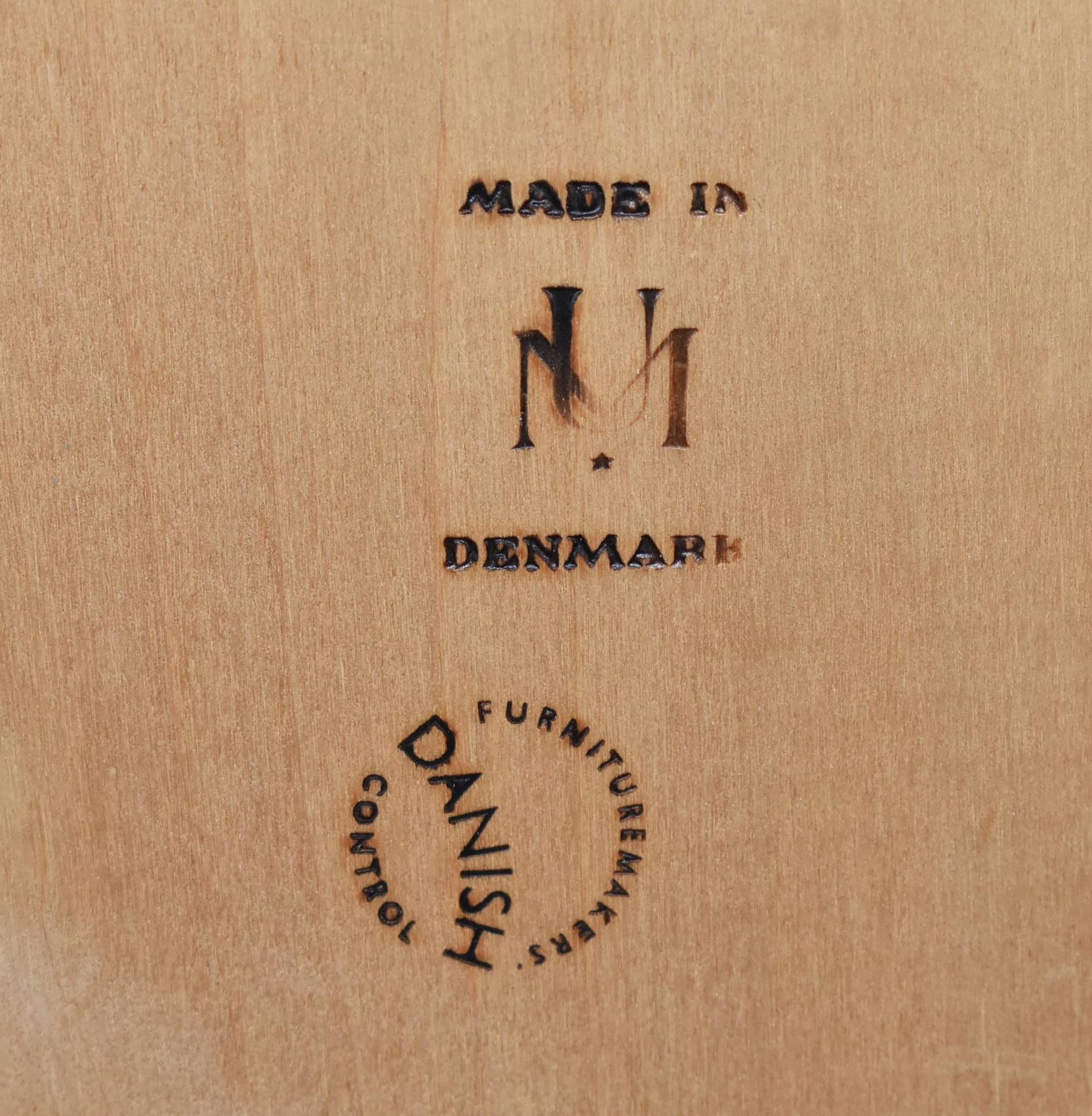 Modern Danish Teak Table & Six Chairs Uldum Mobelfabrik by Johannes Andersen 4