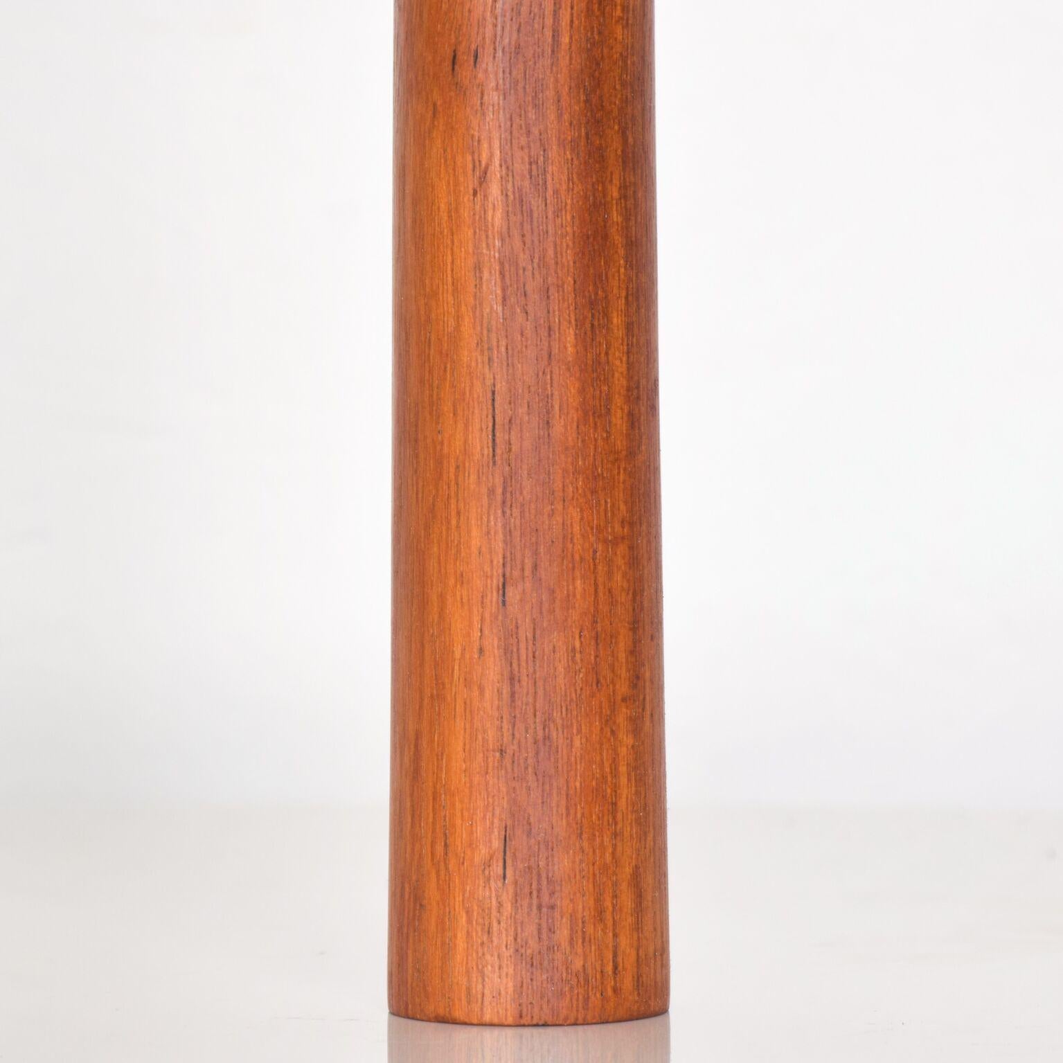 Mid-Century Modern Modern Danish Teak Wood Sculpture Sculptural Teak Tulip