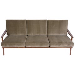 Mid-Century Teak Sofa