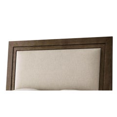 Modern Dark Oak King Size Bed