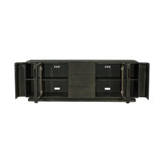 Modern Dark Oak Media Console