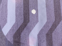 Modern Deco Flat Weave Wool Runner Inspired by Frank Lloyd Wright