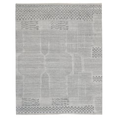 Tappeto in lana geometrico Modern Deco 9'2''x11'7''