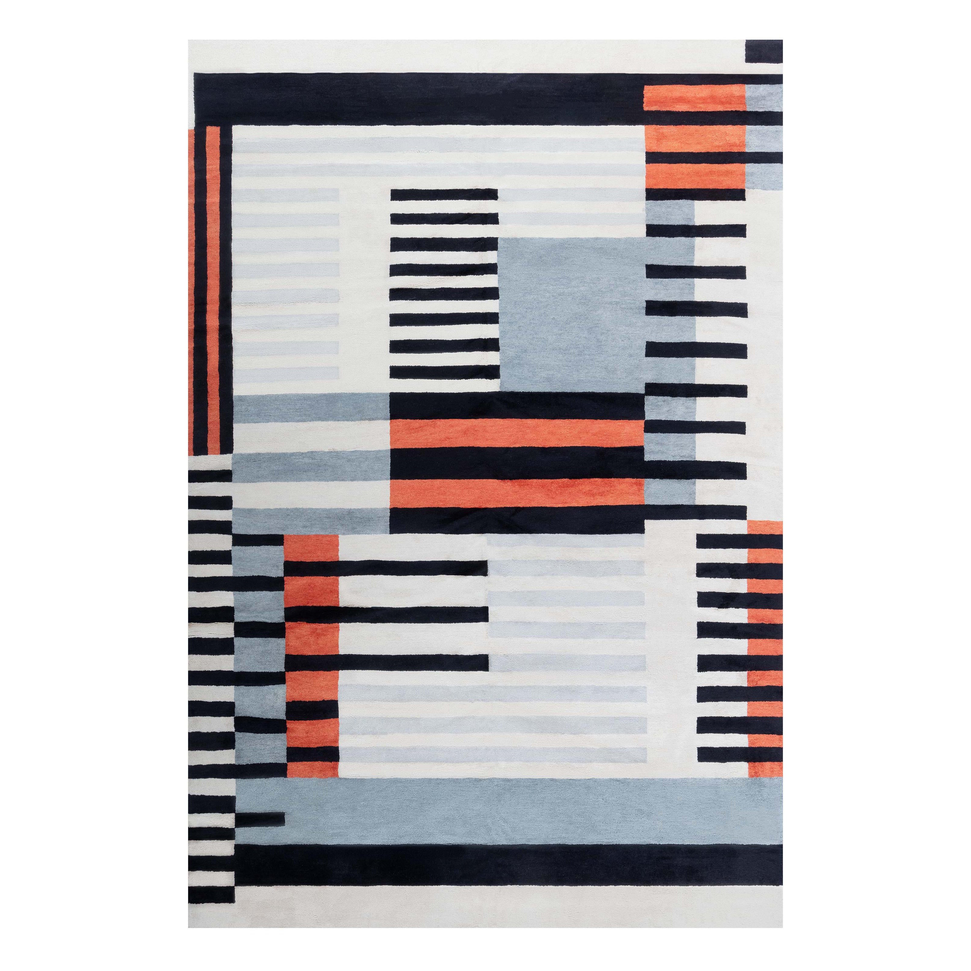 Moderner Deko-Teppich von Doris Leslie Blau