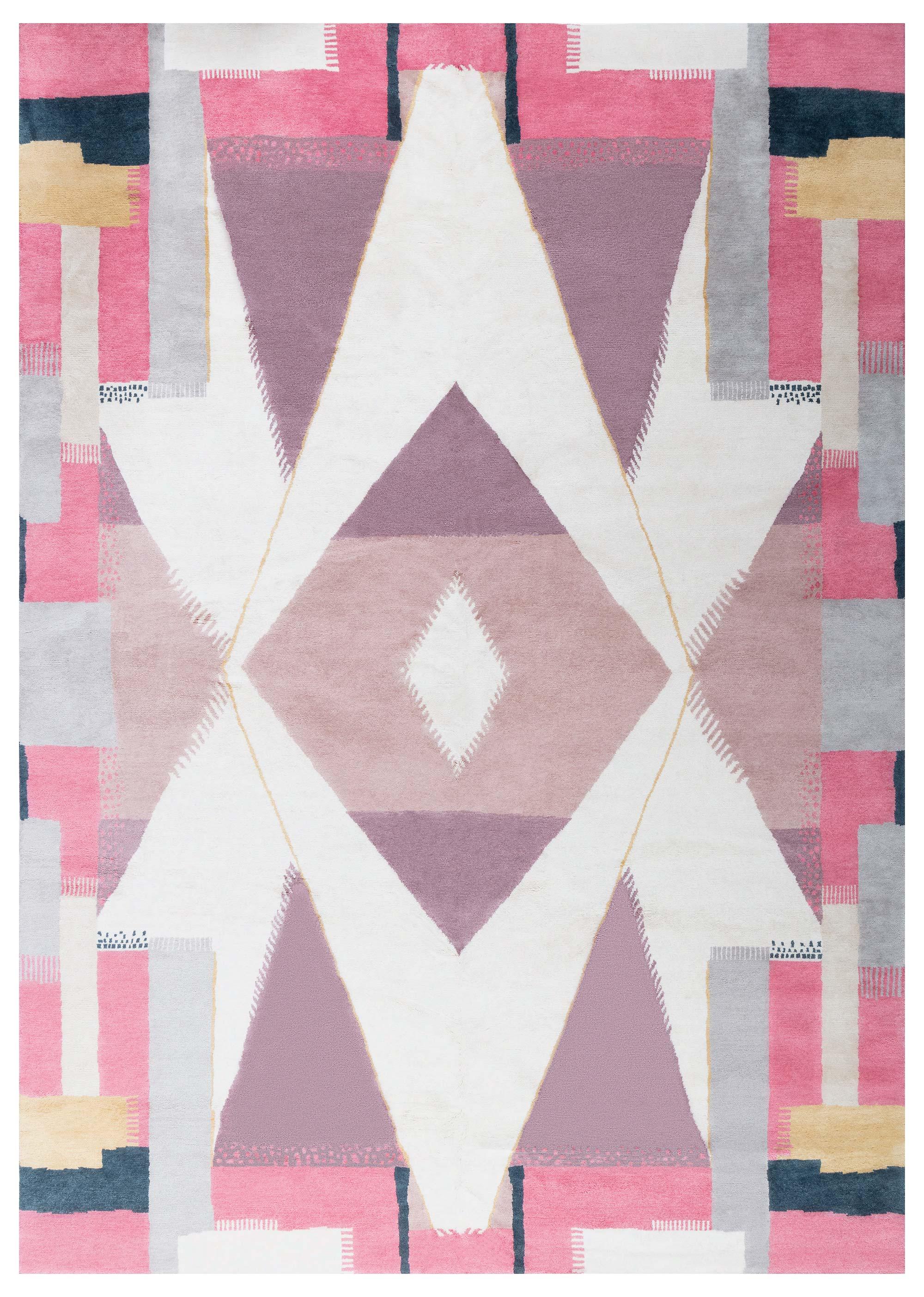 Moderner Deko-Teppich von Doris Leslie Blau