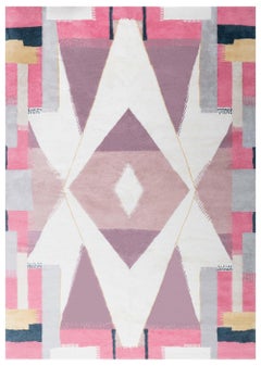 Moderner Deko-Teppich von Doris Leslie Blau