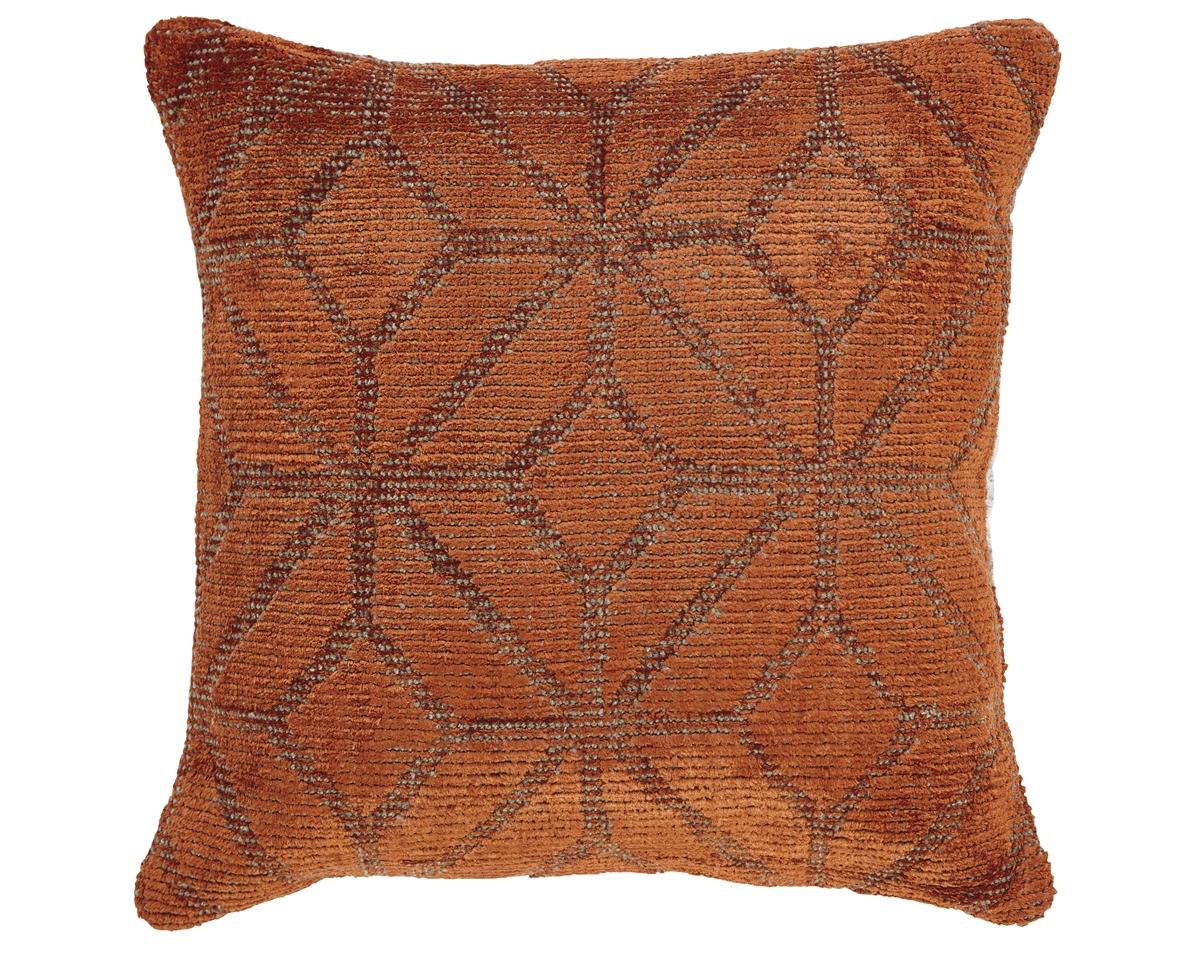 This new accent pillow of East-meets-West design aesthetic showcases a Tibetan design with predominant spice color.

Hand made, using either 100% premium wool.

This pillow measure: 22
