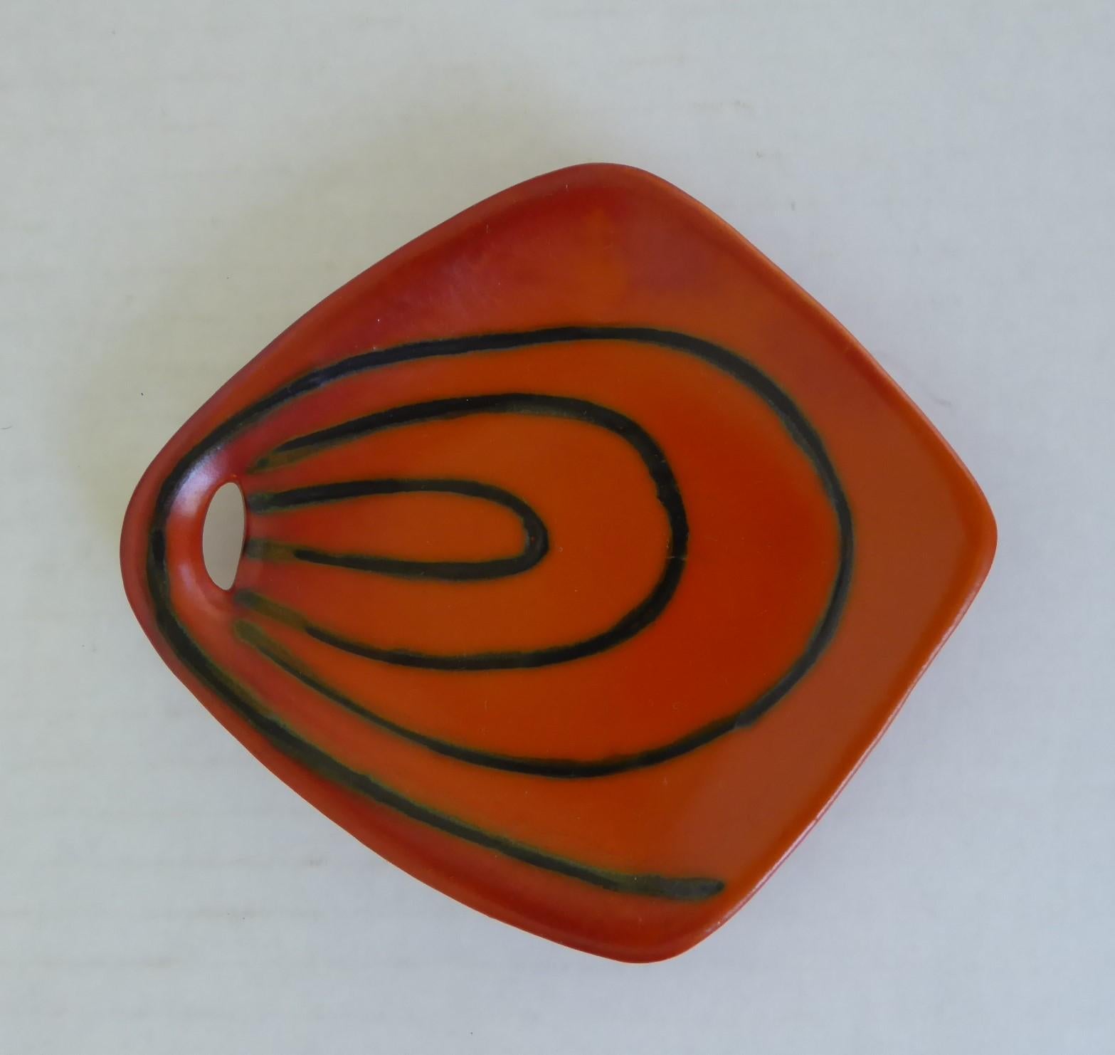 Mid-Century Modern Modern Demi Tasse Espresso Cups and Plates by Tofej Keramiazem, Hungary, 1960s