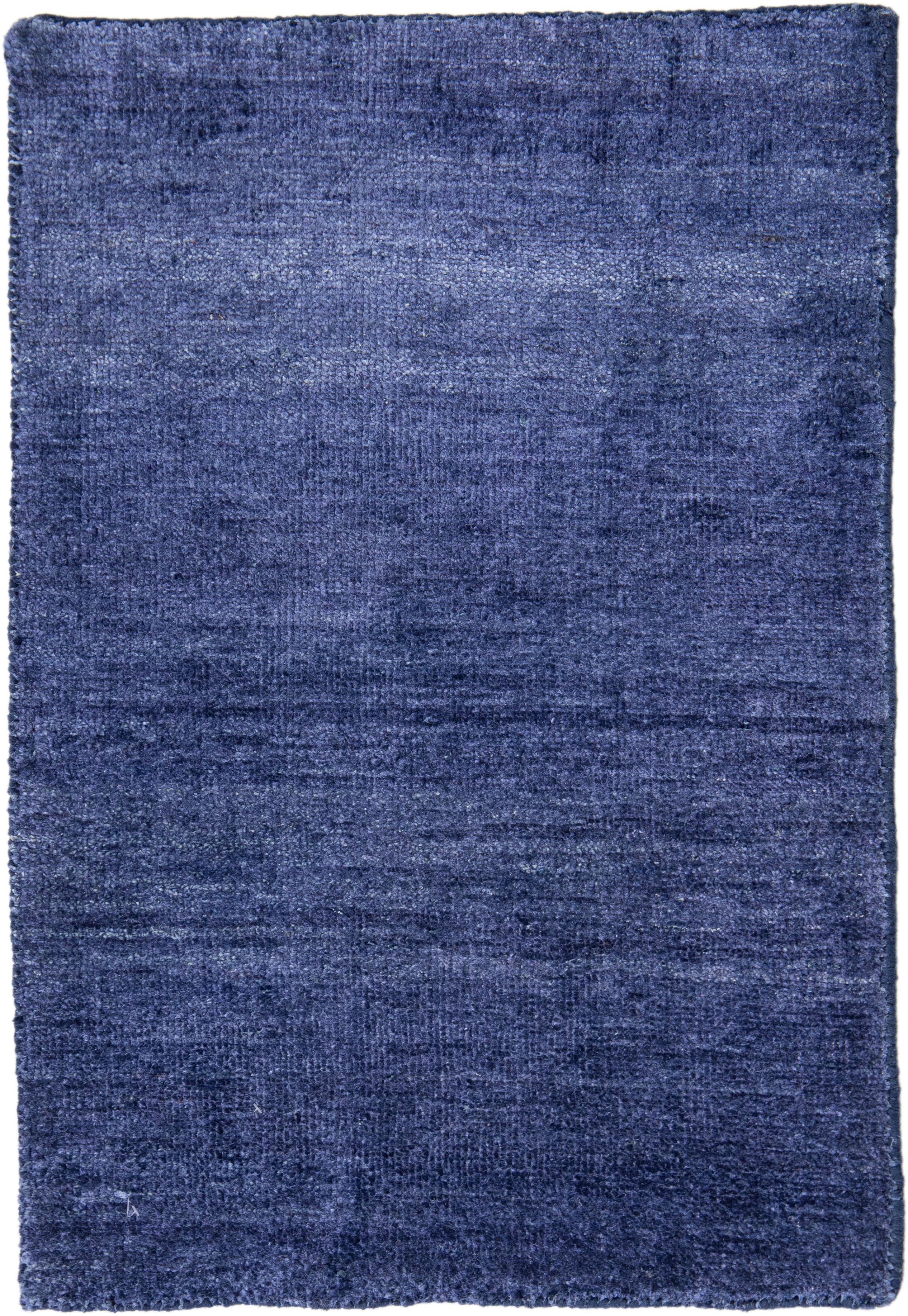 Moderno Tappeto in seta personalizzato Modern Desert Collection'S in blu di Apadana in vendita