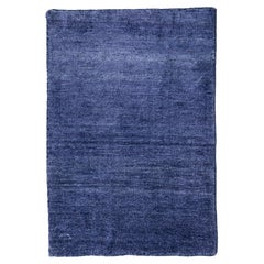 Colección Desierto Moderno Alfombra de seda personalizada azul de Apadana