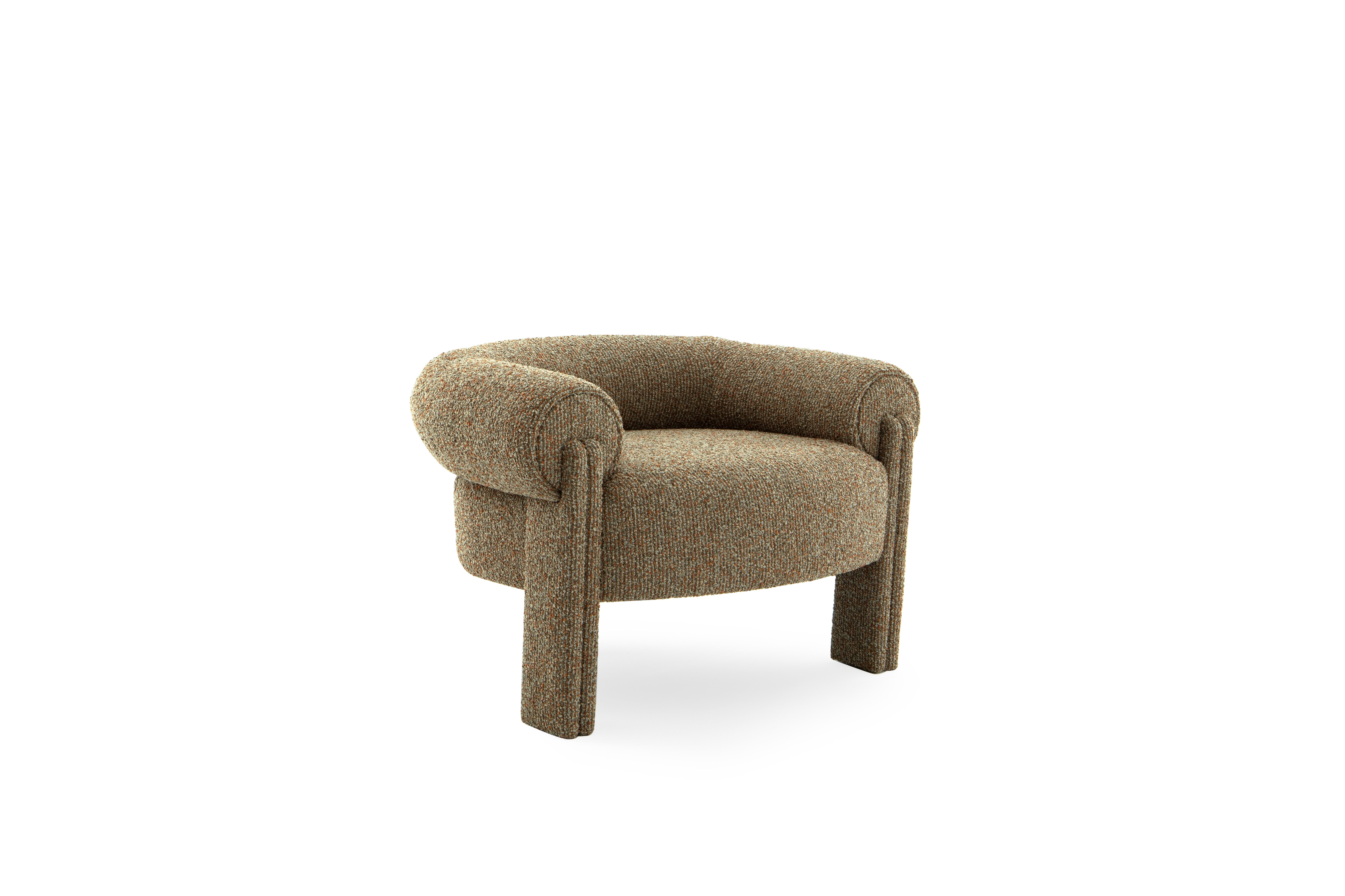 Organic Modern Modern Design Armchair, Custom Armchair, Loft Sofa For Sale