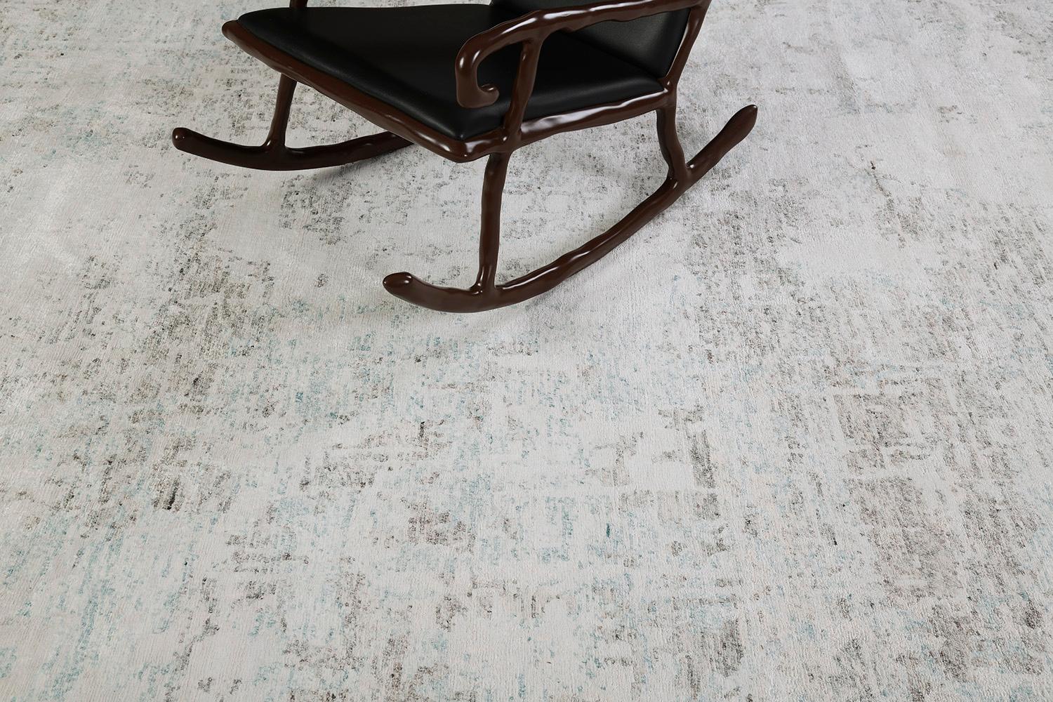 Tappeto in seta di bambù dal design moderno di Mehraban Rugs in vendita 4