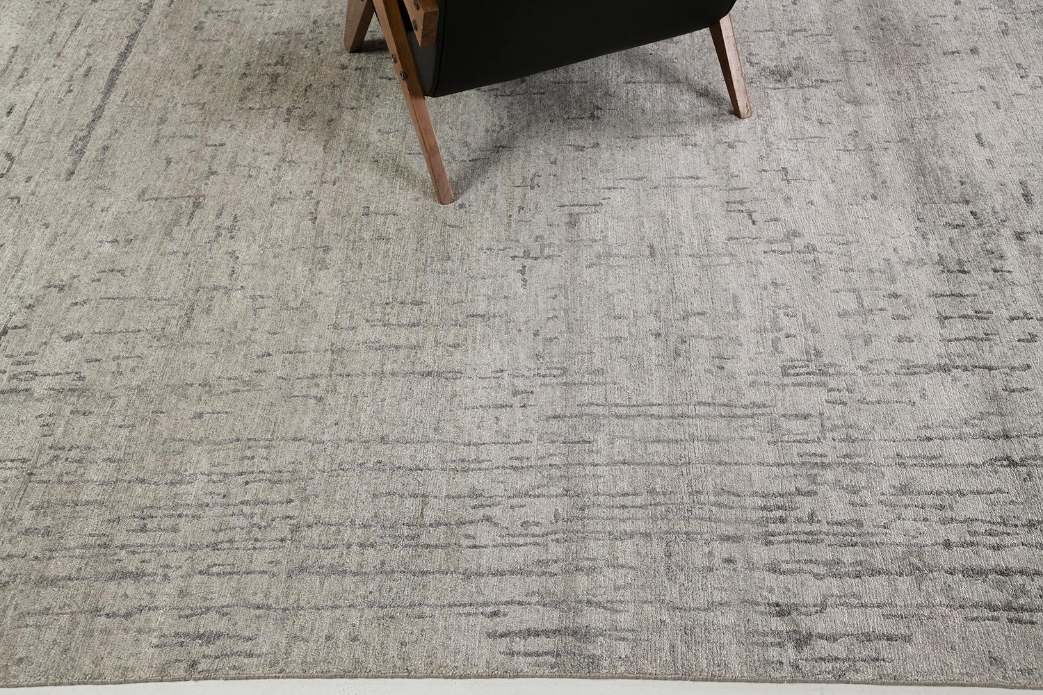 Moderno Tappeto in seta di bambù dal design moderno di Mehraban Rugs in vendita