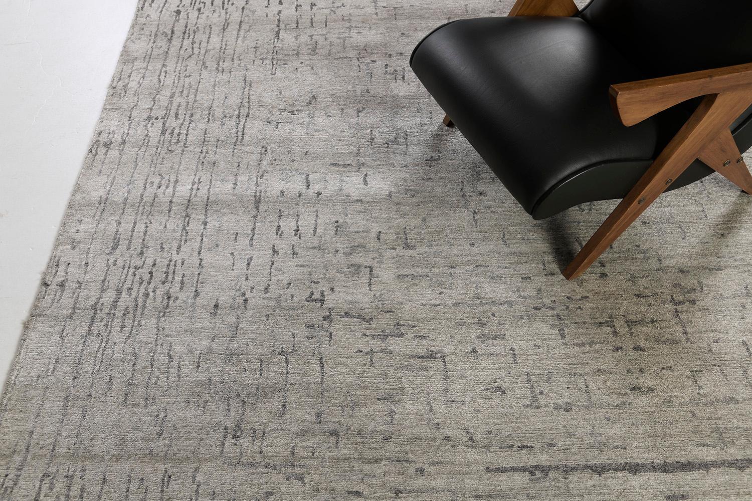 Tappeto in seta di bambù dal design moderno di Mehraban Rugs In condizioni Nuovo in vendita a WEST HOLLYWOOD, CA