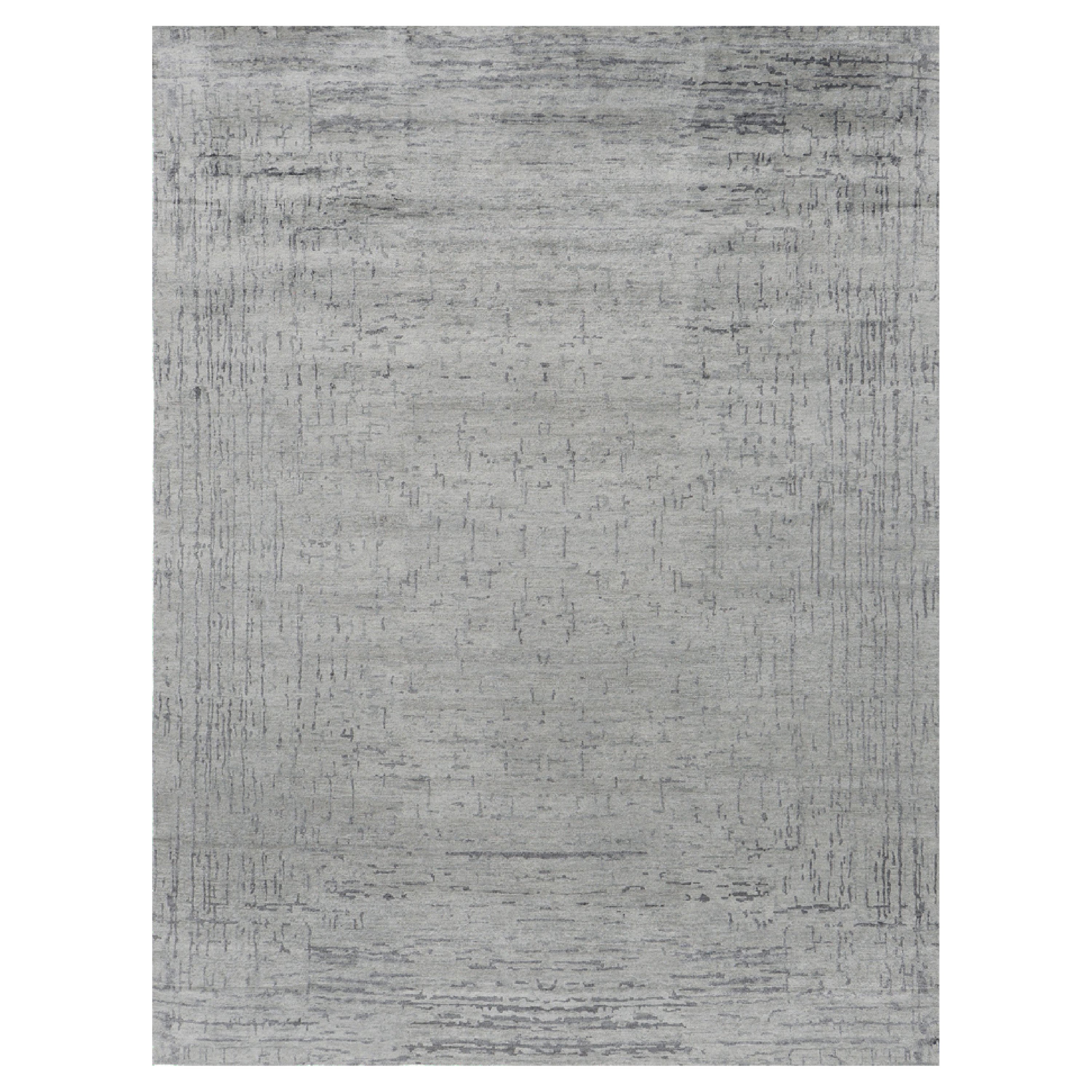 Modern Design Bamboo Silk Rug from Mehraban